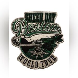 Green Day Boston Fenway Park 2024 Saviors Tour Dookie Patch Official SHIPS FAST